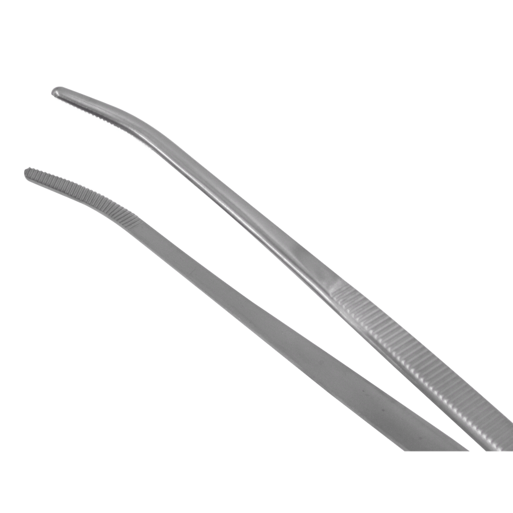 Pinzetta anatomica curva – lama curva