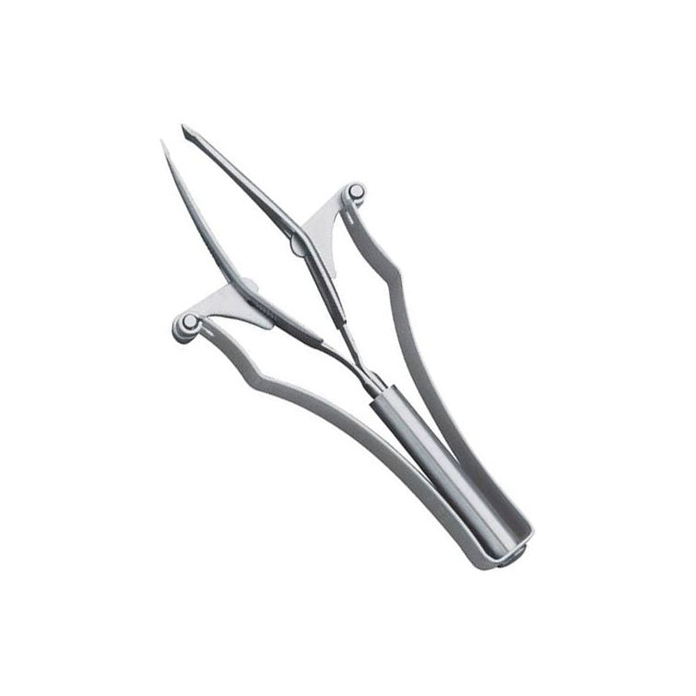 Pince à épiler automatique Excellent, 10 cm, en acier inoxydable à mécanisme de préhension automatique