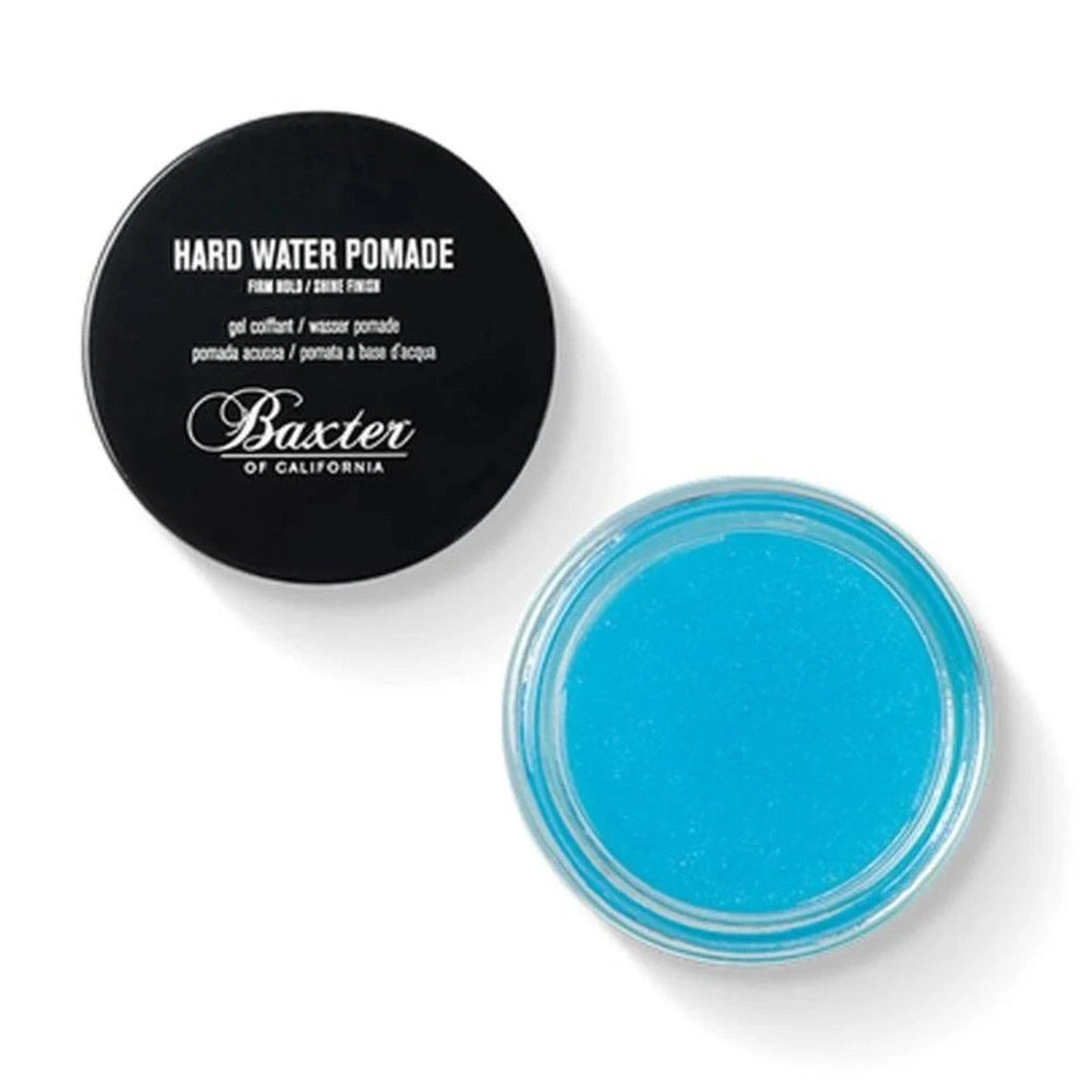 Baxter of California Hard Water Pomade – sterke fixatie – Kleur blauw