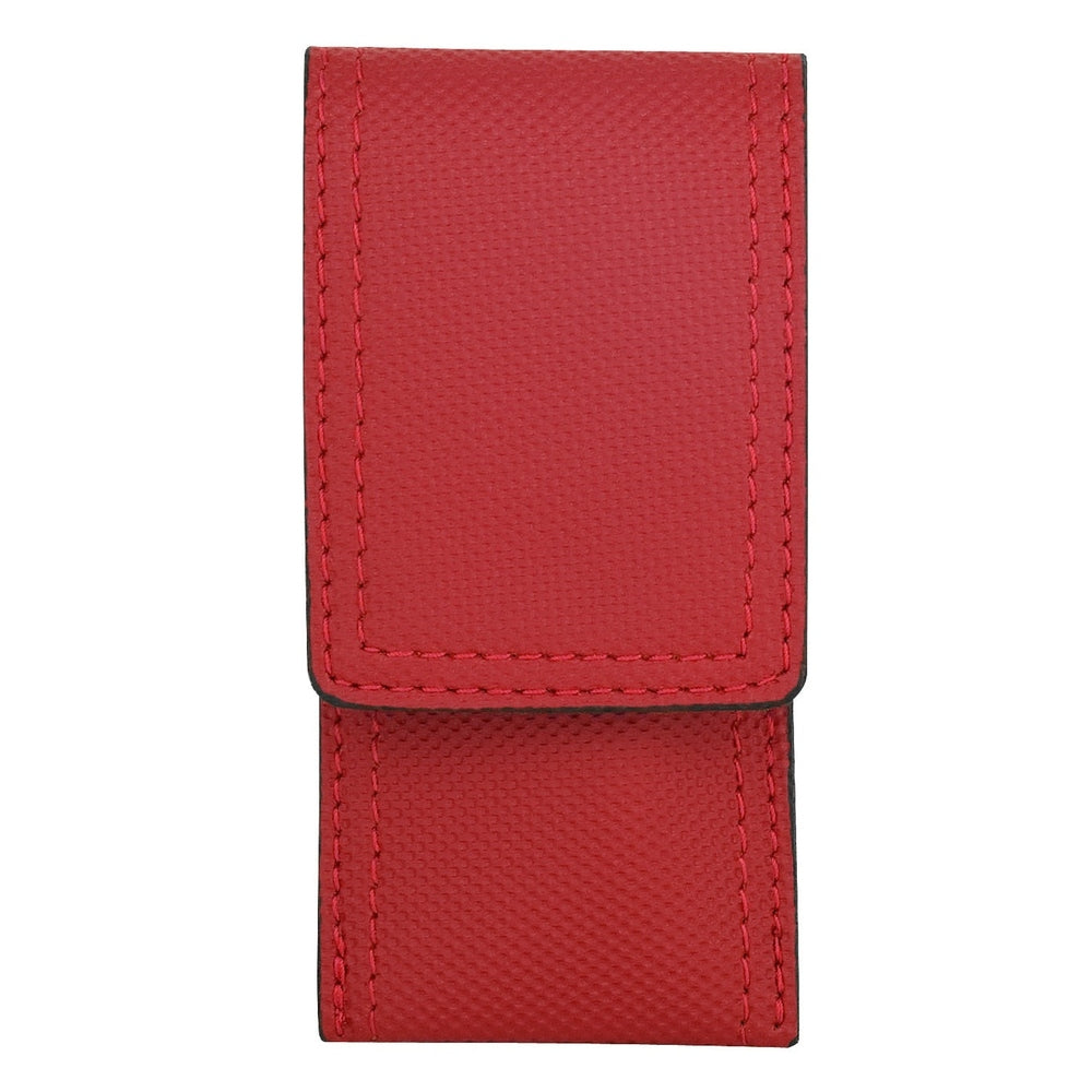 Dreiturm Red Tex care set, three-piece manicure case from Solingen – view 2