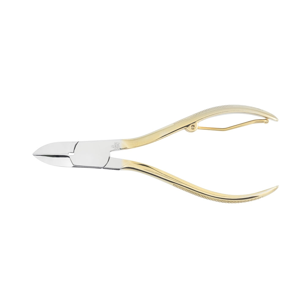 Dreiturm nail nippers gold-plated 12 cm