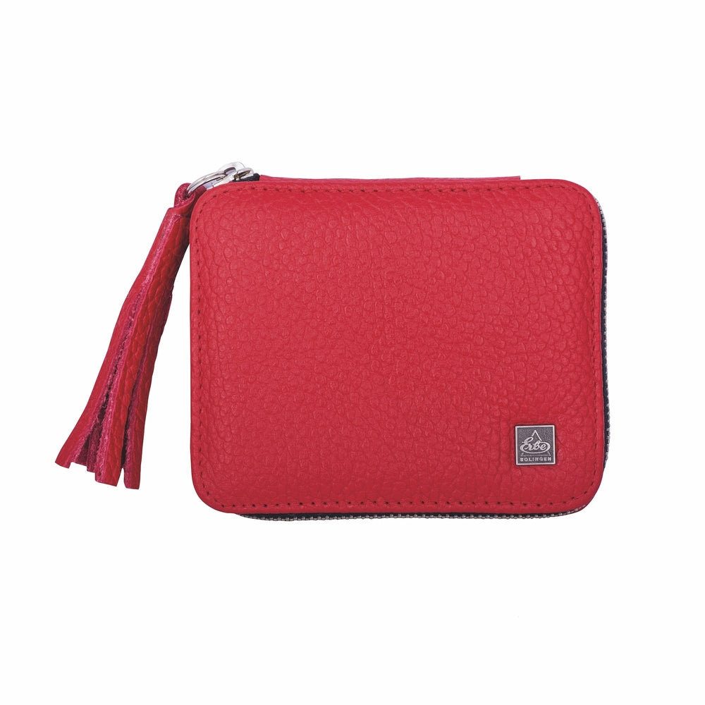 ERBE manicure zip case dark blue 5-piece series "TIVOLI" 5-piece - red