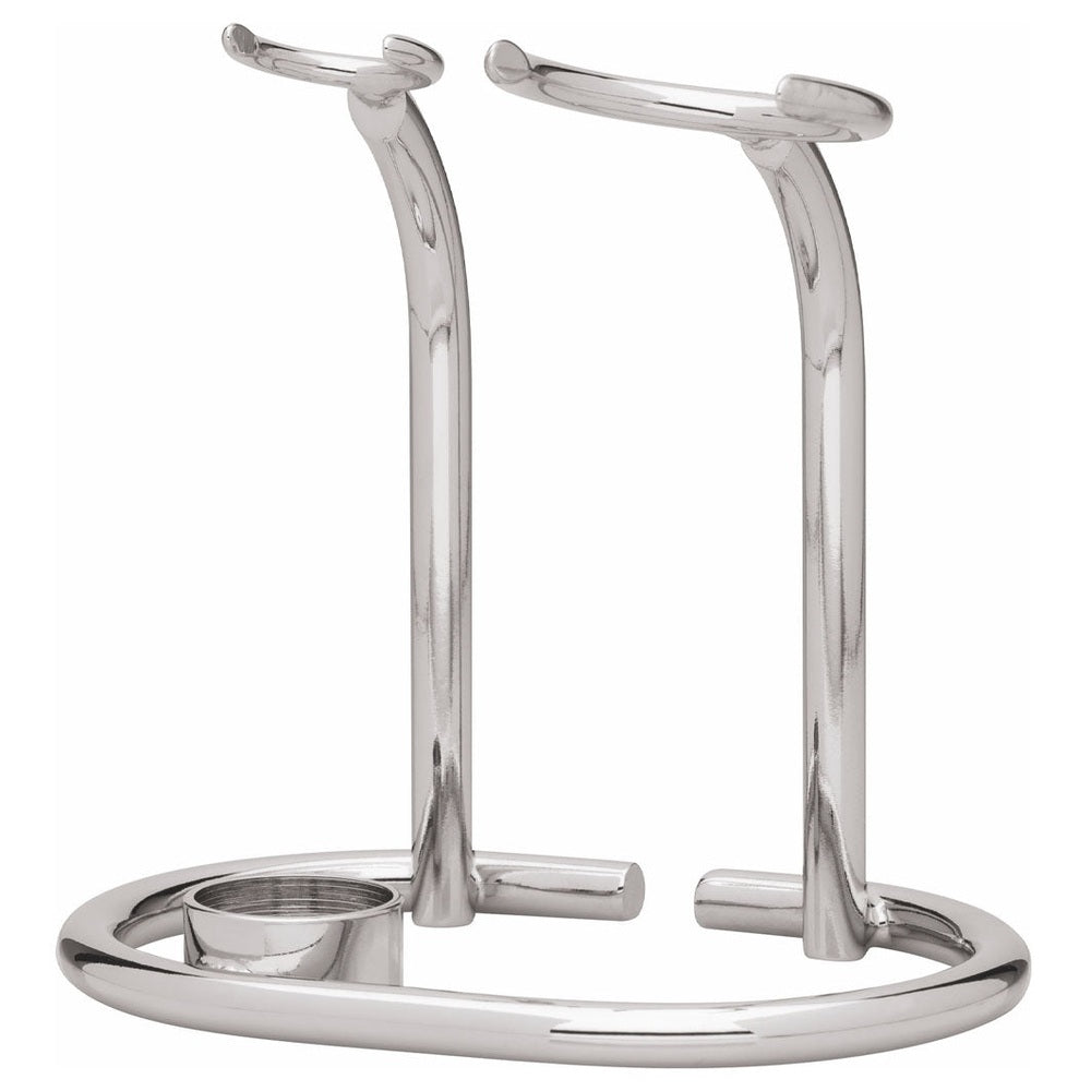 Erbe holder chrome-plated for brush and razor