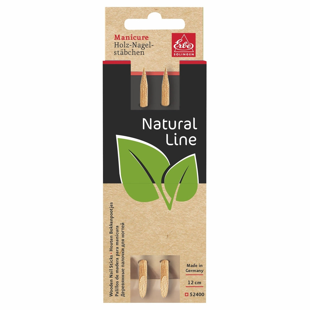 Erbe houten nagelstokjes 10 stuks Natural Line