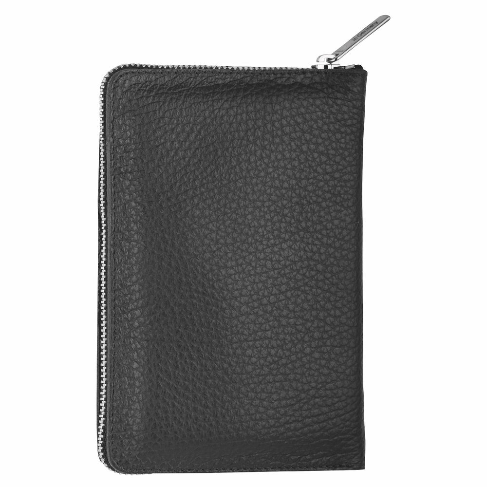 Erbe Manicure Zipper Case Black 6-piece Piemont – Colour black, silver