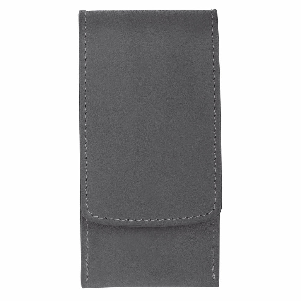 Etui kieszonkowe do manicure Erbe inox szare Travel 3-częściowe – Kolor szary, srebrny, widok 3