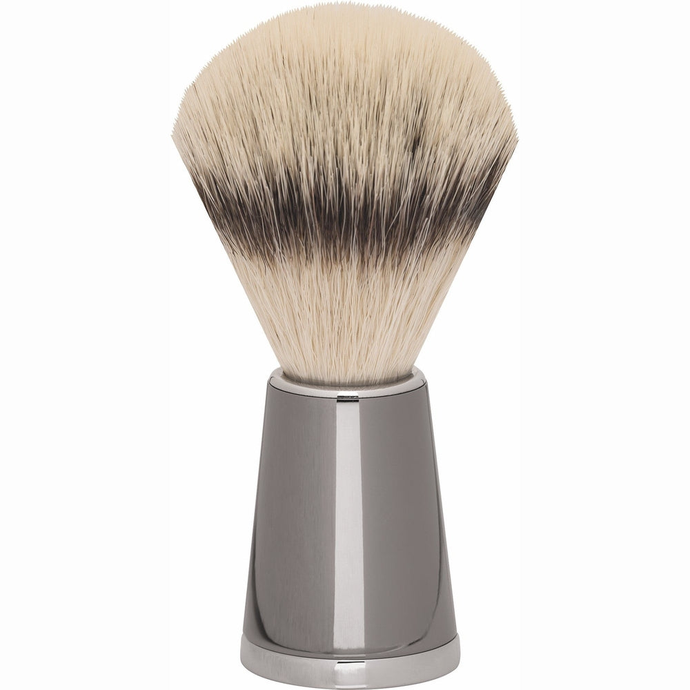 Erbe New York Shaving Brush Synthetic Vegan Titanium