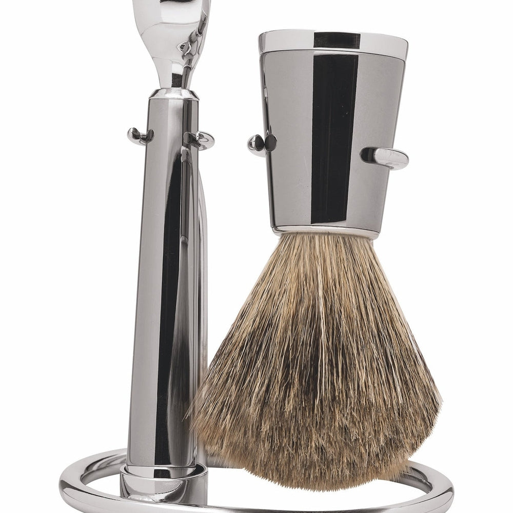 Erbe New York Shaving Set Gillette Mach3 Titanium 3-piece