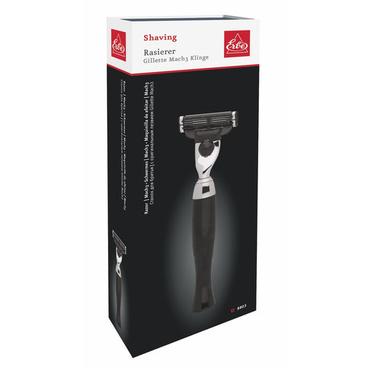 Erbe razor Gillette MACH3 black – Stainless steel, black, view 2