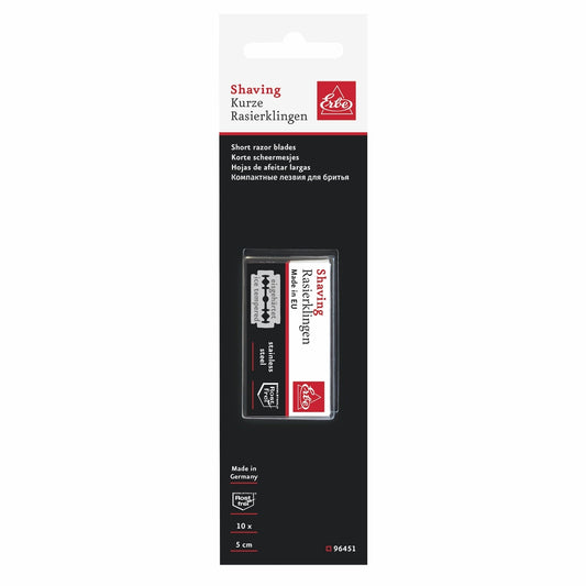 Erbe Razor Blades Tradition 10 pcs Stainless Steel Rustproof – Stainless steel, 10 pieces, view 2