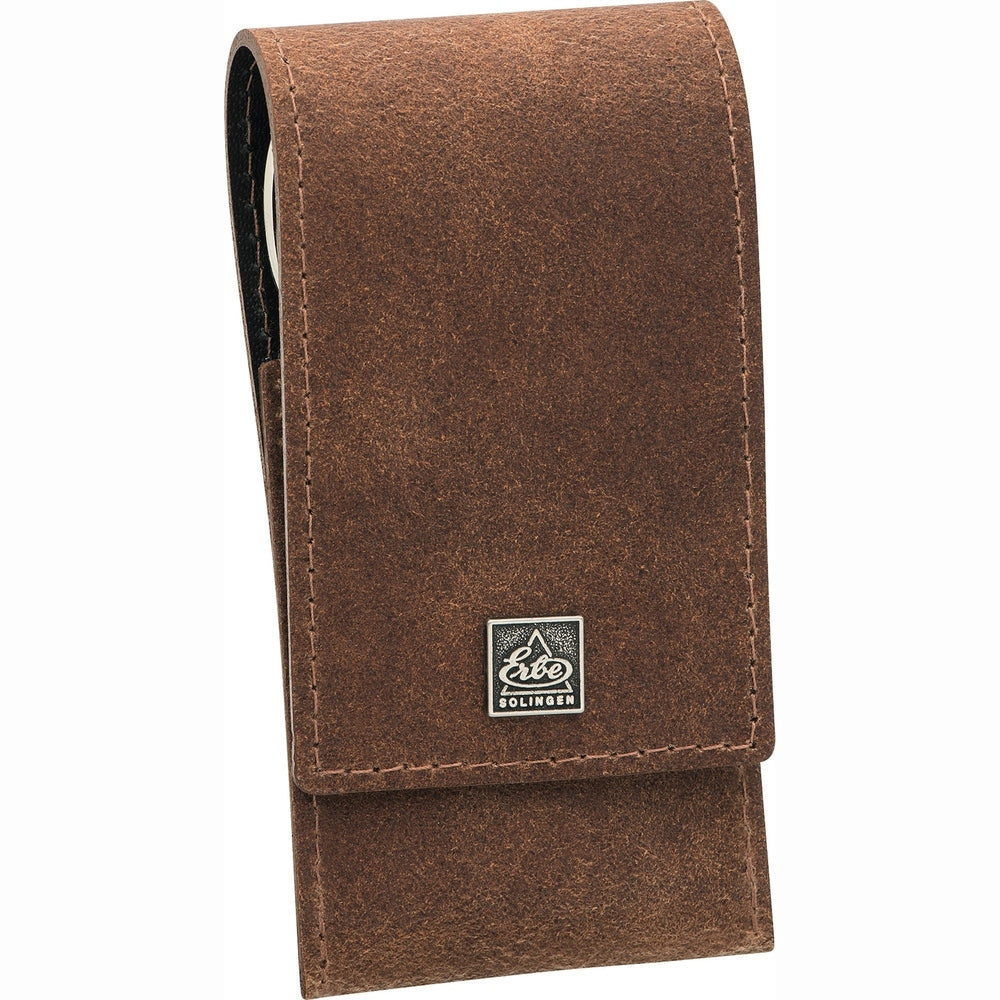 Erbe etui roestvrij staal 3-delig Cognac – Kleur bruin