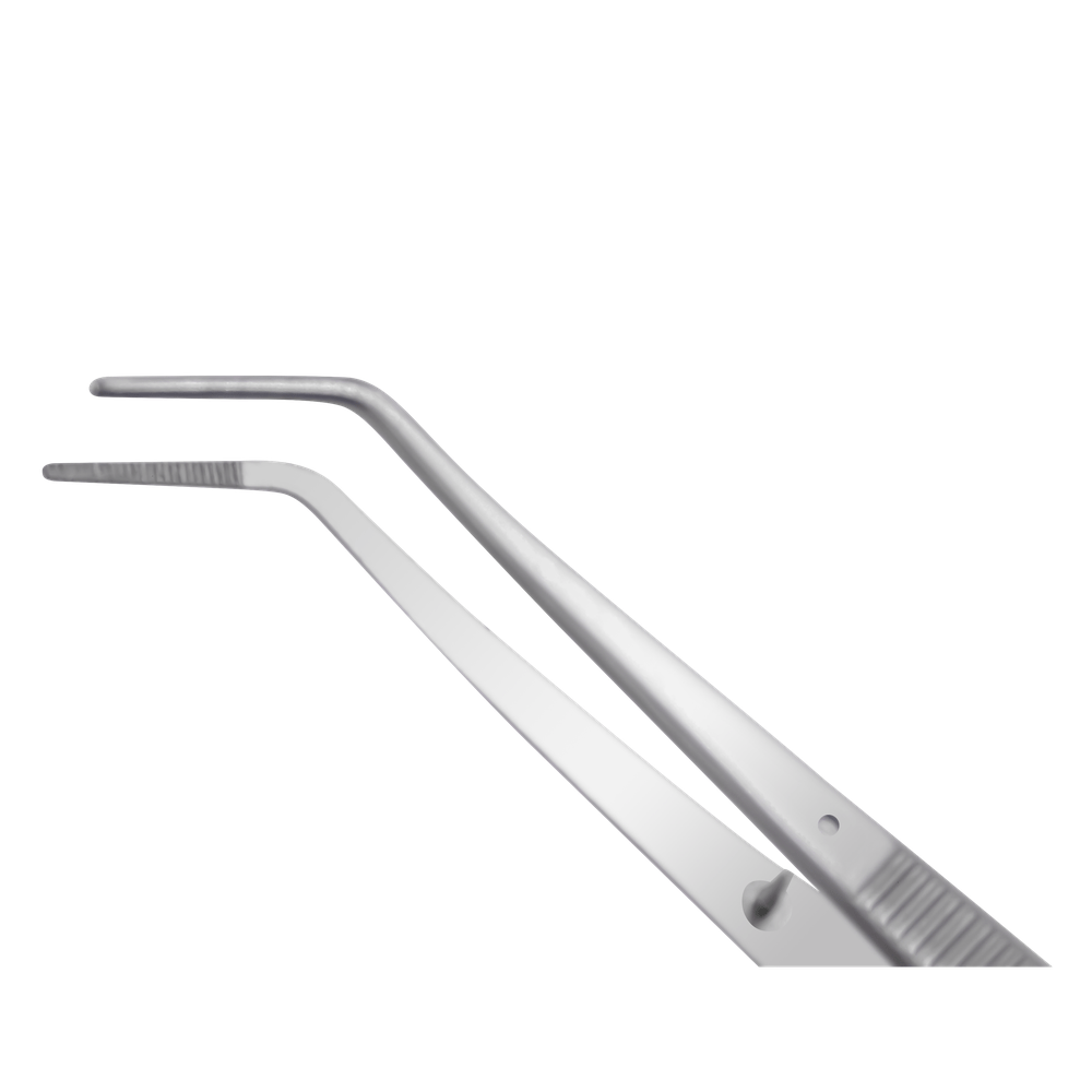 Excellent gripping tweezers - angled and adjustable – Stainless steel, view 3