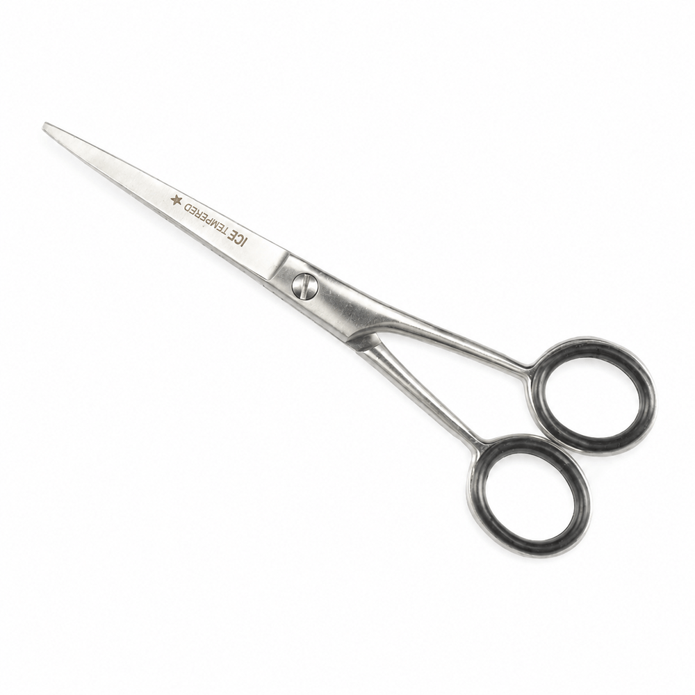 Forbici per capelli Excellent 14 cm con microdentatura, impugnature Soft-Grip e affilatura concava