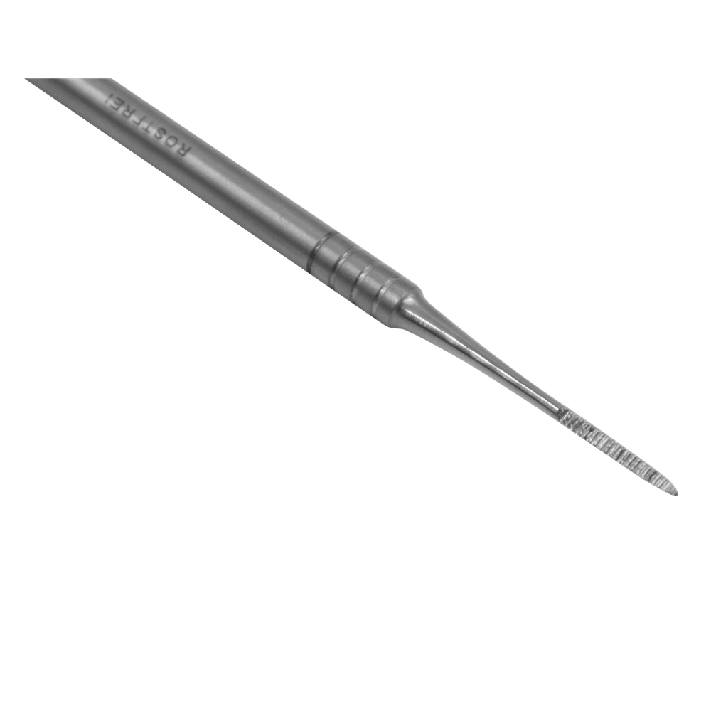 Double-sided nail corner file with round handle – Stainless steel, view 3