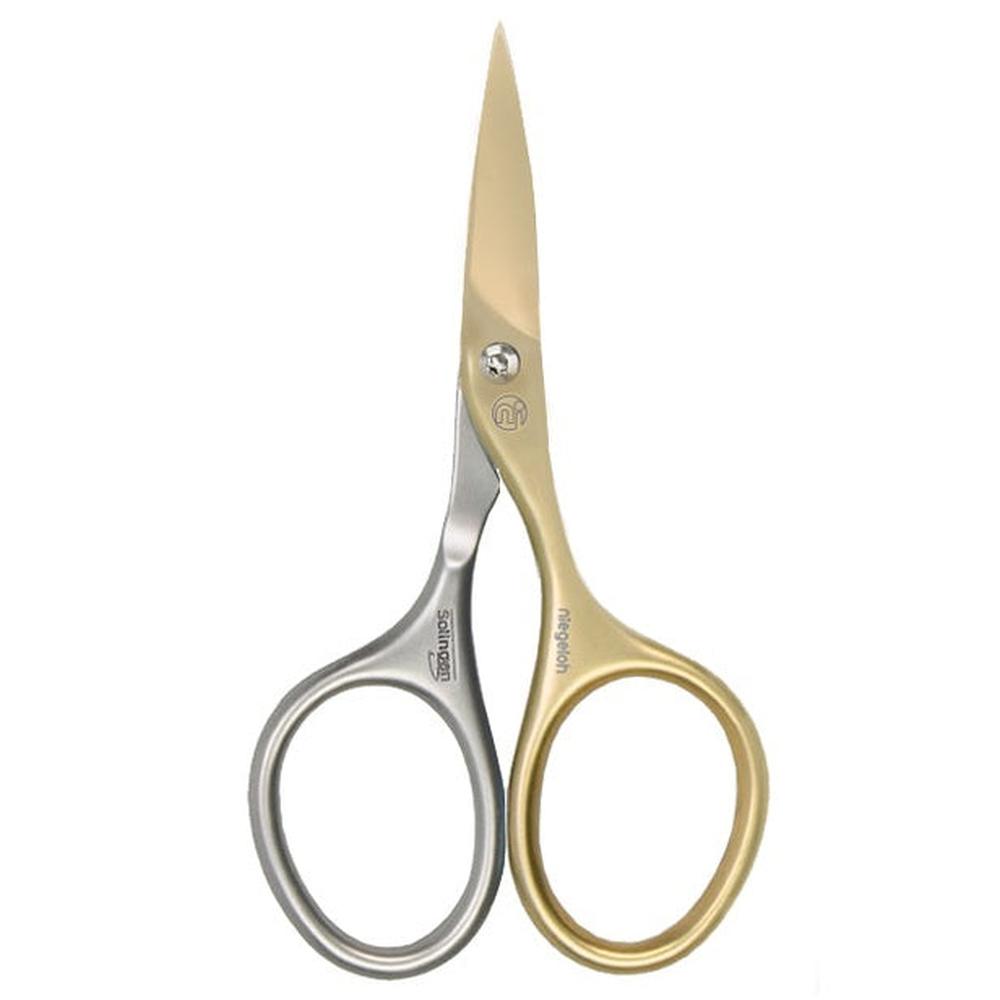 Niegeloh nagelschaar Inox style Titanium in goud van roestvrij staal, Solingen