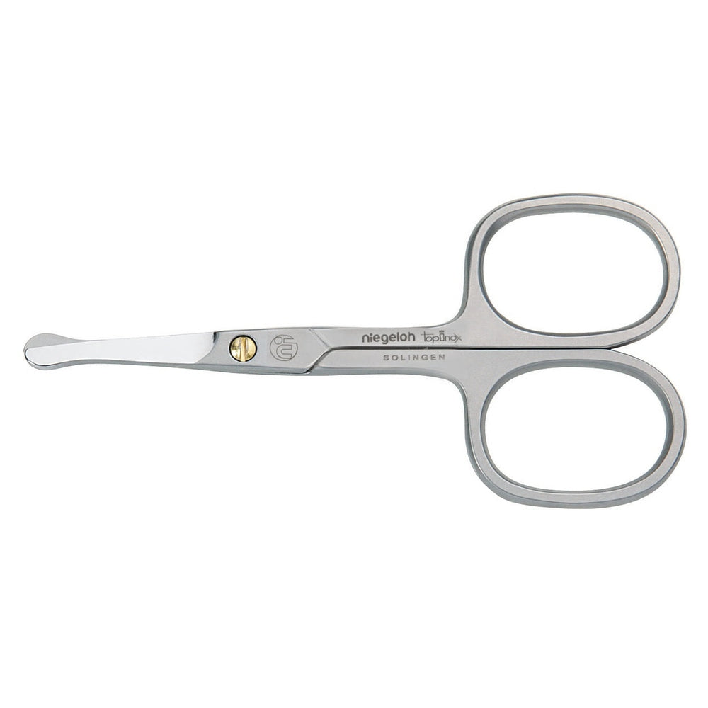 Niegeloh safety scissors for diabetics with rounded tip made of stainless steel, Solingen