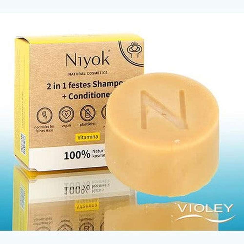 Niyok solid shampoo & conditioner Vitamina