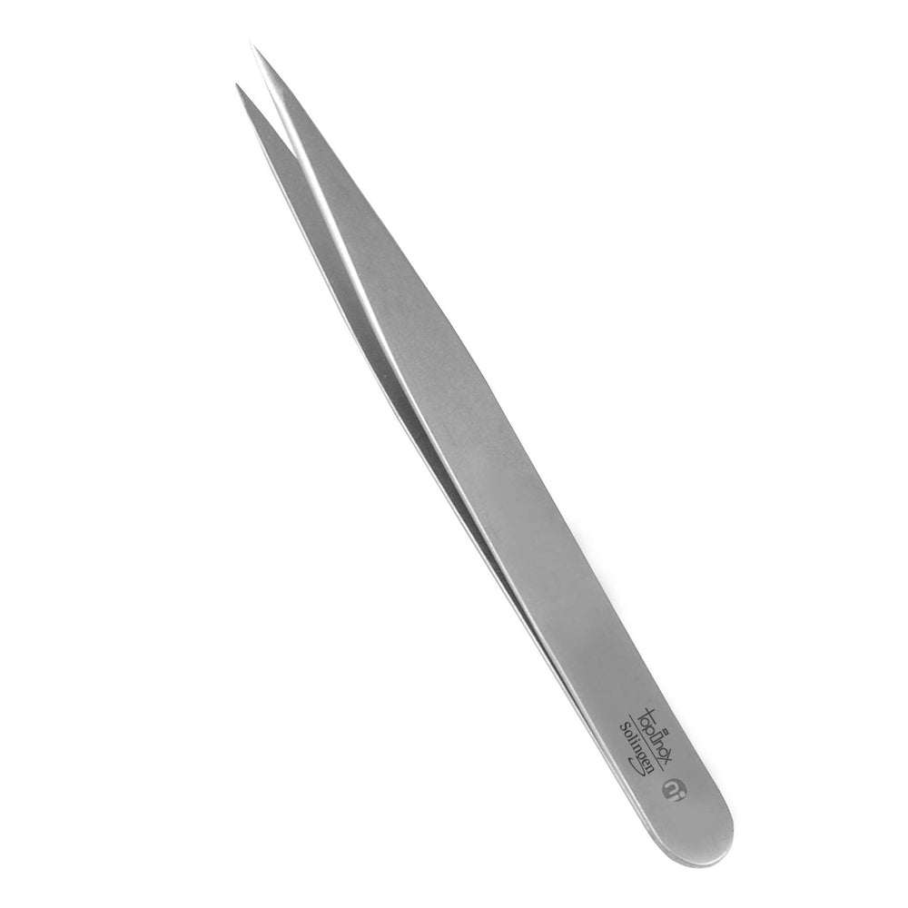 Tweezers, pointed, stainless, TopInox, 11 cm