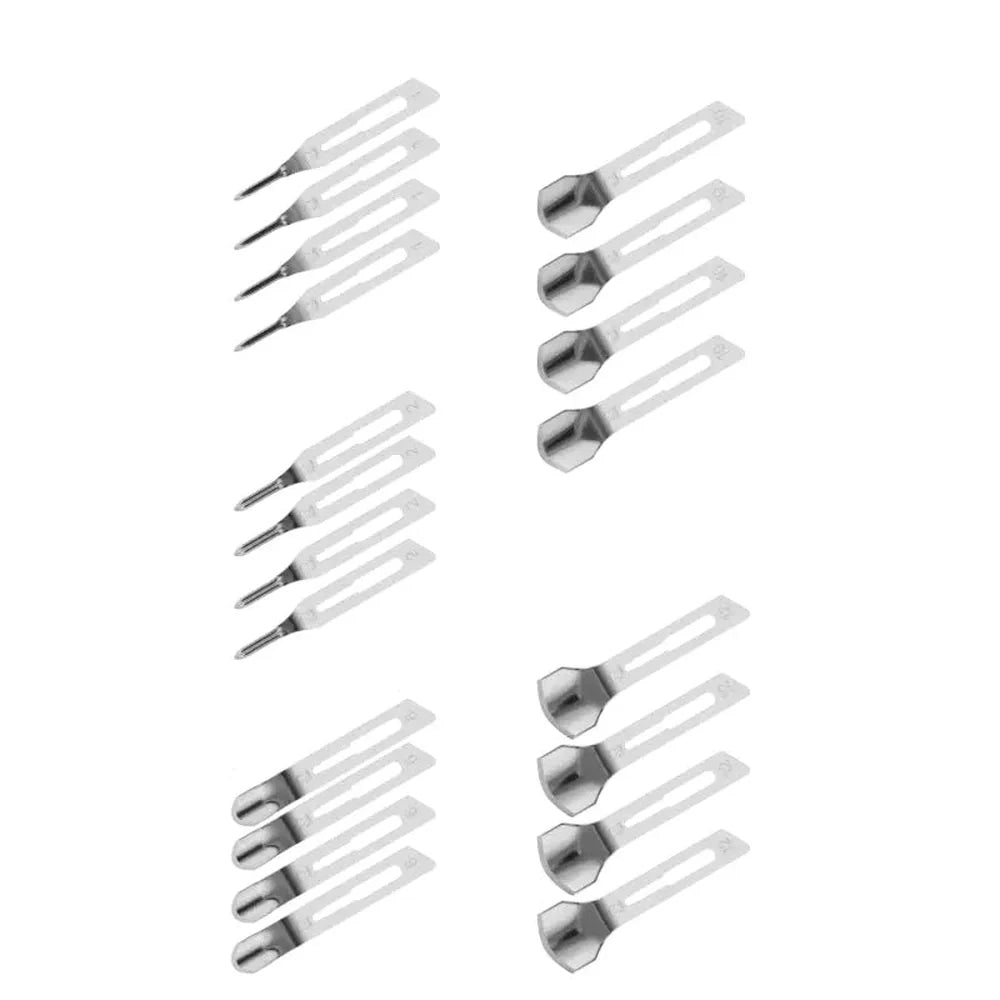 Set di lame a sgorbia RUCK, acciaio inox