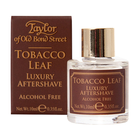 Taylor of Old Bond Street Tobacco Leaf après-rasage (format voyage) – Après le rasage, vue 2