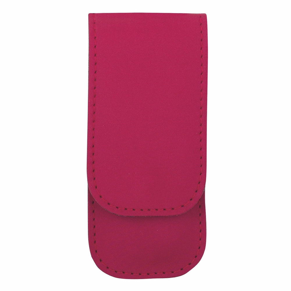 YES Solingen manicure pocket case nylon pink 4-piece