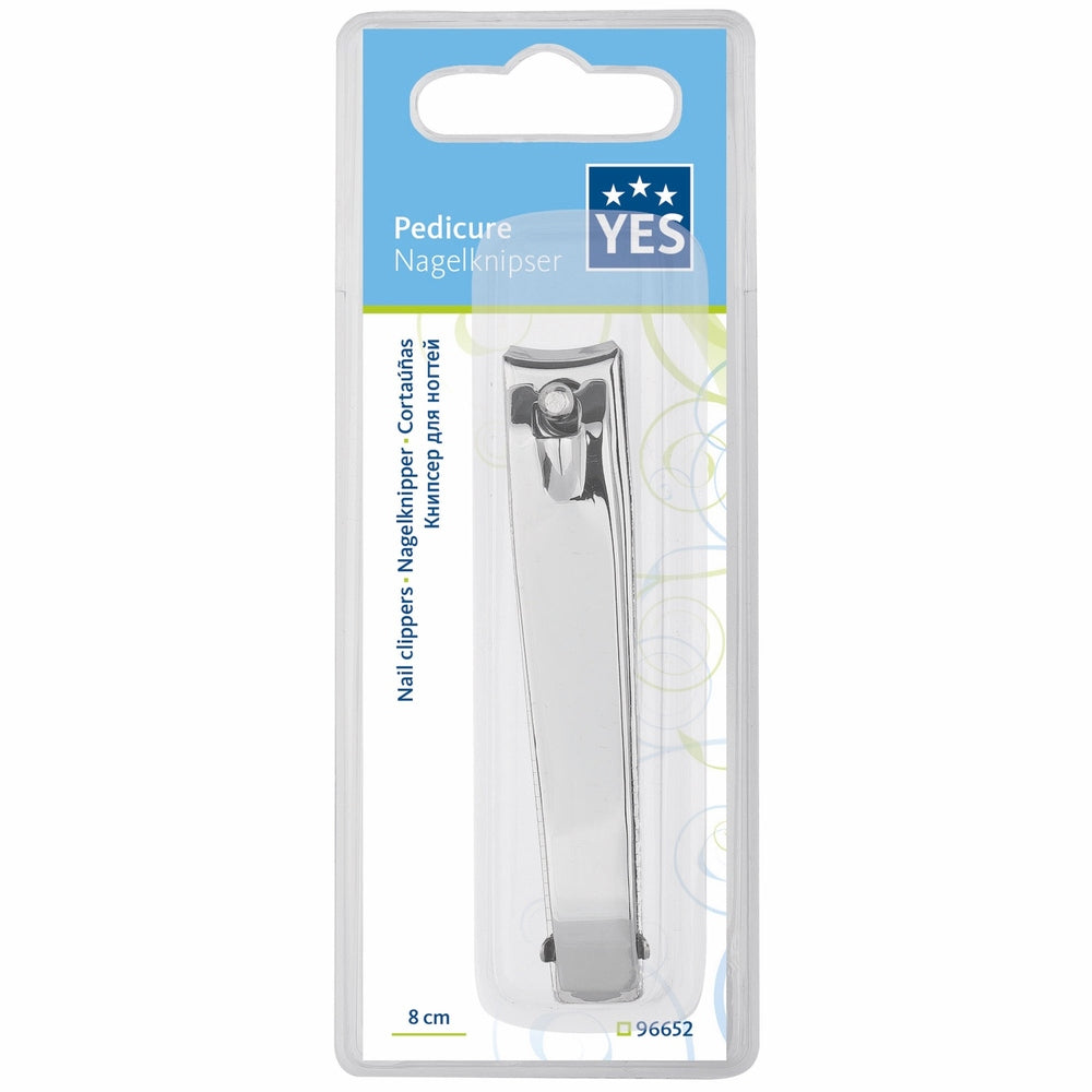YES Solingen nail clippers matt large – Special steel, chrome-plated, matt surface, view 3