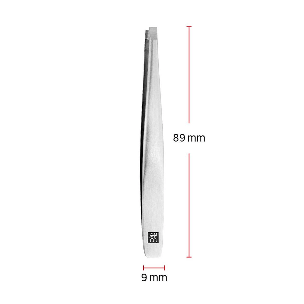 Премиальный пинцет для бровей ZWILLING из нержавеющей стали – Длина 9 см, вид 6