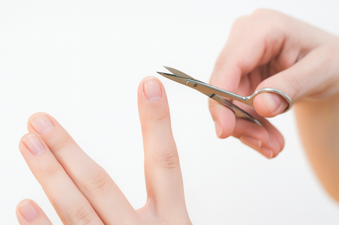Velletjesschaar met fijne snede voor de nagelriem