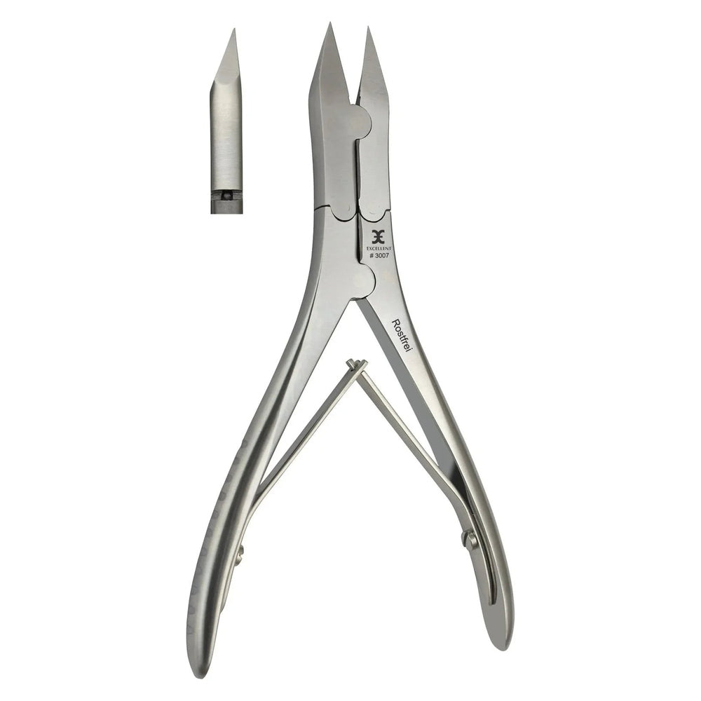 Compound-lever nippers for hard toenails – less effort thanks to the lever mechanism