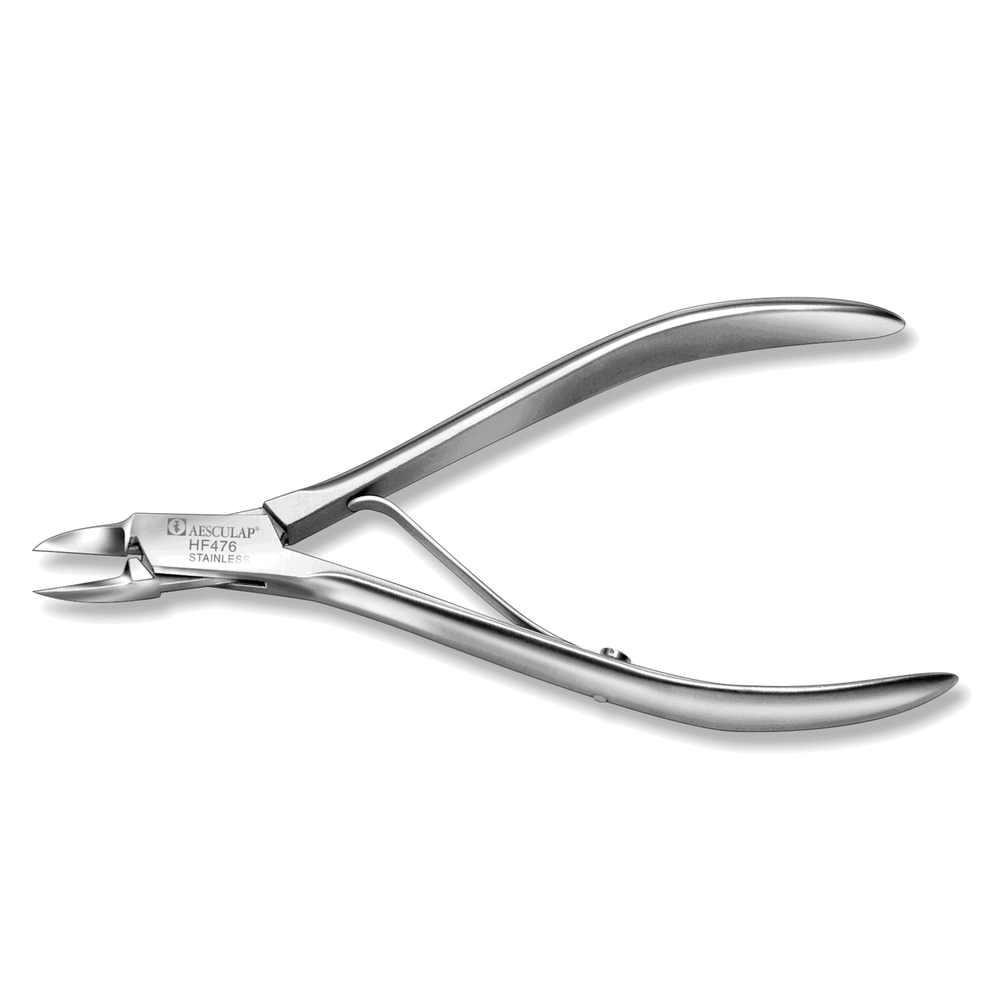 AESCULAP corner nippers HF476R – 11.5 cm, fine/pointed