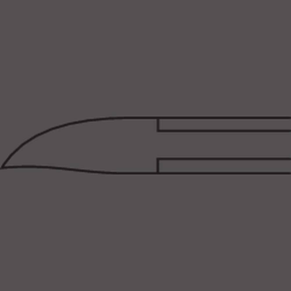 AESCULAP cuticle nippers HF445R – Drawing