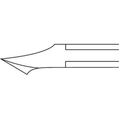 AESCULAP cuticle nippers HF461R – Drawing