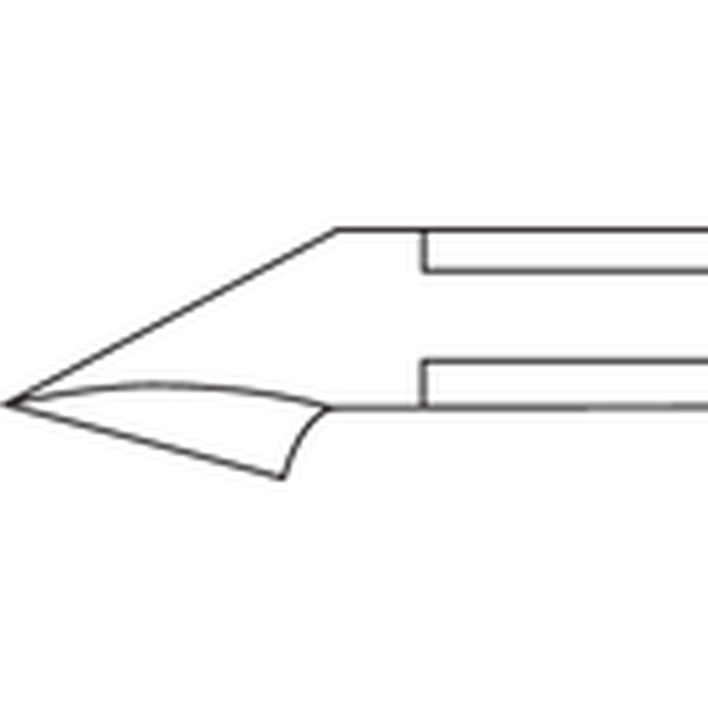 AESCULAP cuticle nippers HF465R – Drawing