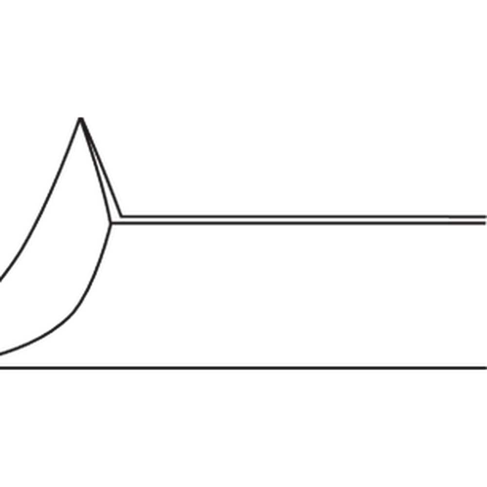 Alicate de corte frontal AESCULAP HF214R – Dibujo acotado