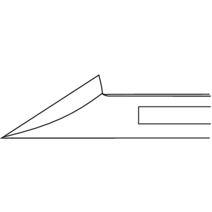 AESCULAP nail nippers HF223R – Dimensional drawing