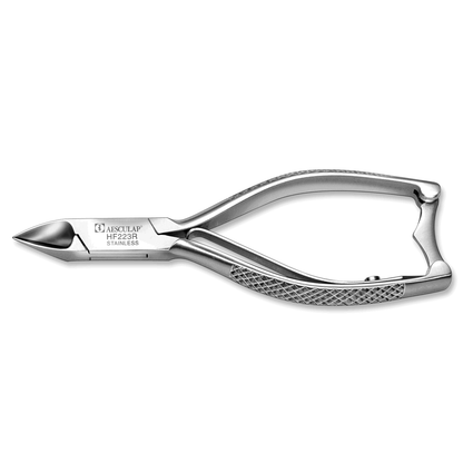 AESCULAP nail nippers HF223R – 13 cm, slightly convex cutting edge