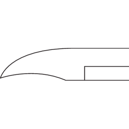 AESCULAP nail nippers HF241R – Dimensional drawing