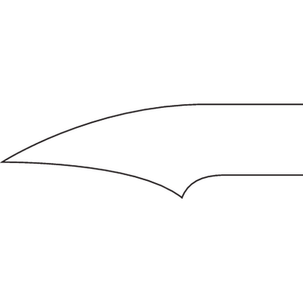 AESCULAP nail nippers HF250R – Dimensional drawing