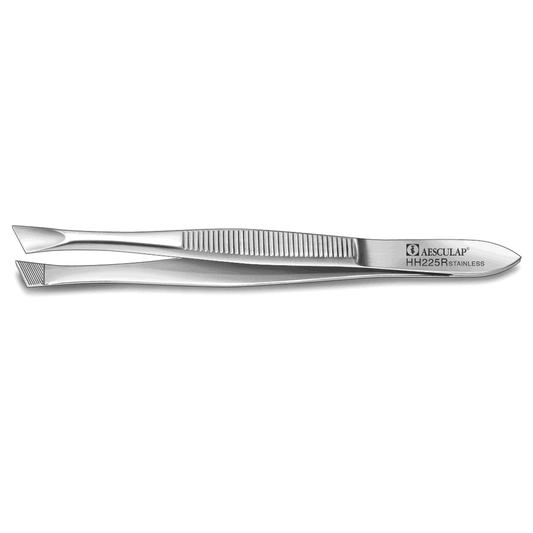 Pinzetta AESCULAP smussata 9 cm HH225R – Acciaio inox
