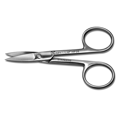 Forbici per unghie Aesculap dritte HF028R, acciaio inox