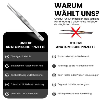 Pęseta anatomiczna – Medycyna