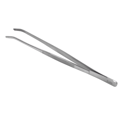 Pinzetta anatomica curva – Lunghezza 20 cm