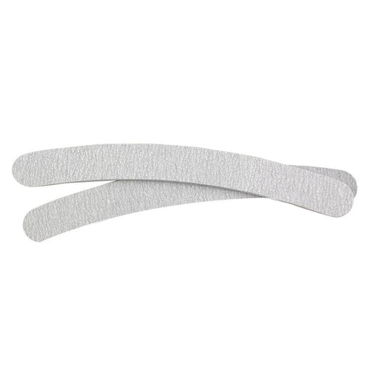 Limas banana set de 2 grano 120/180 plata – Recubrimiento abrasivo sobre material de soporte