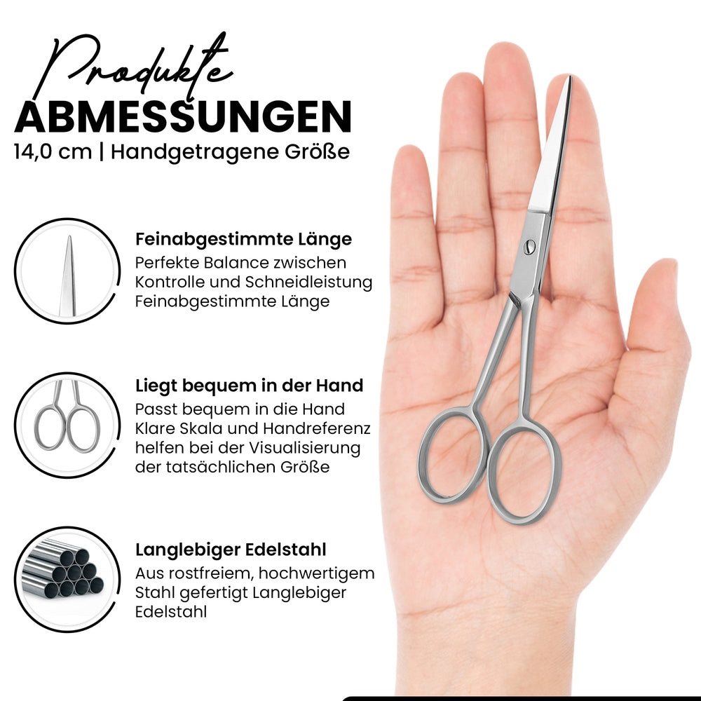 Forbici per barba di Excellent, leggere e maneggevoli per la cura della barba – vista 2