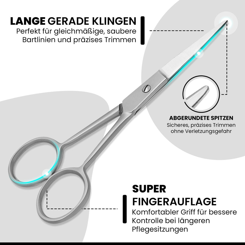 Forbici per barba con lama precisa per regolare la barba – vista 3