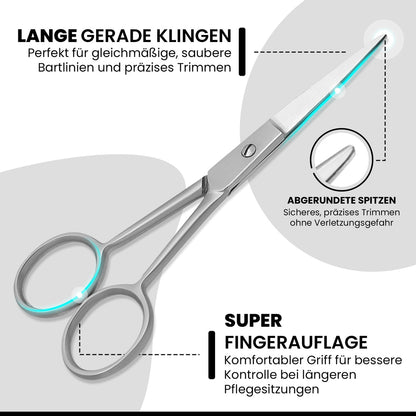 Forbici per barba con lama precisa per regolare la barba – vista 3