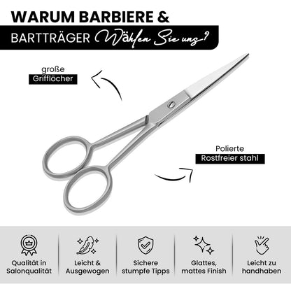 Forbici per barba della gamma Excellent, lame delle forbici – vista 5