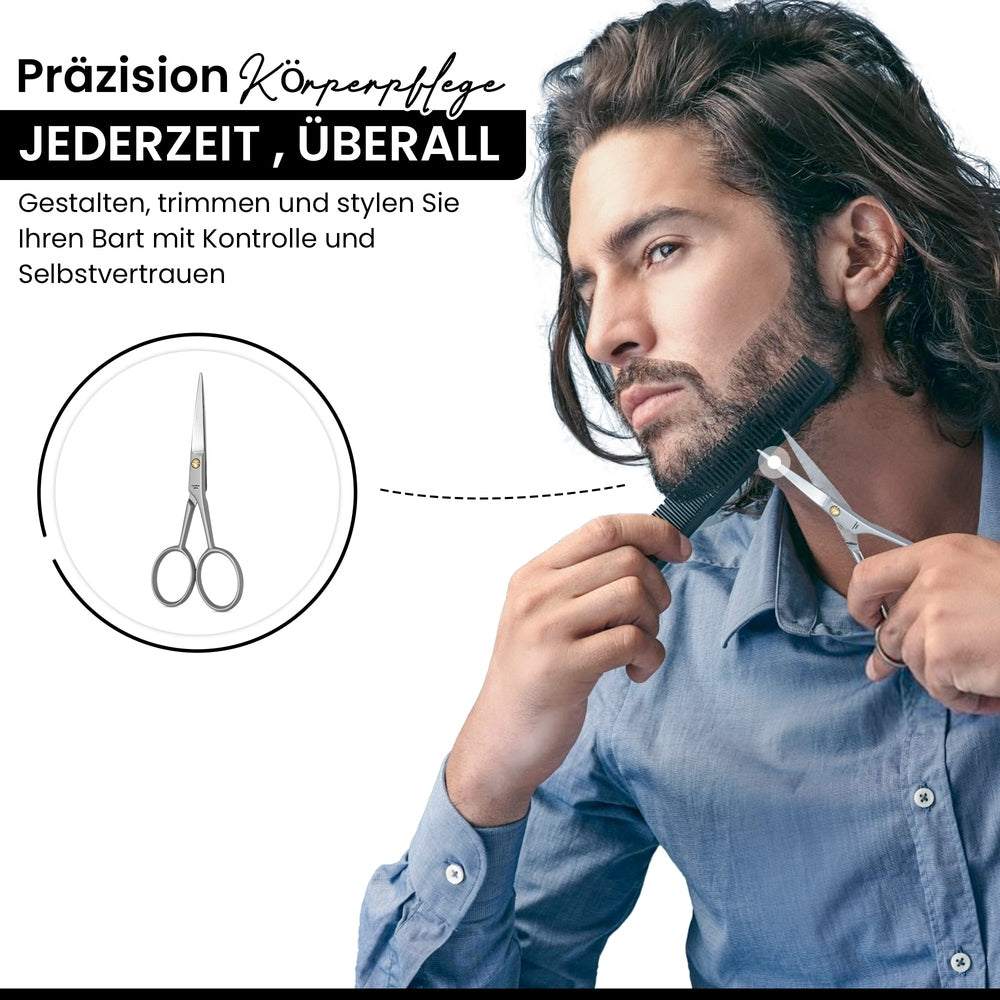 Ciseaux à barbe 12 cm – Soin des cheveux, vue 6