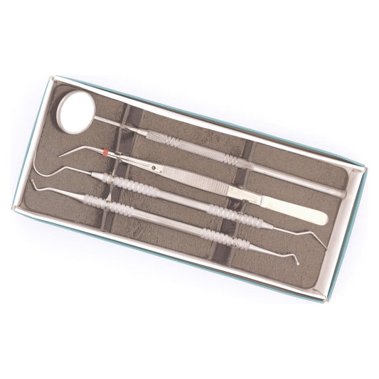 Basic Zahnpflege Set 4-teilig – Rostfreier Edelstahl