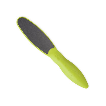 Tarka do stóp CREDO Diabetics DuoSoft gruba/drobna, zielona – Nakładka ścierna